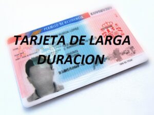 tarjeta de larga duración